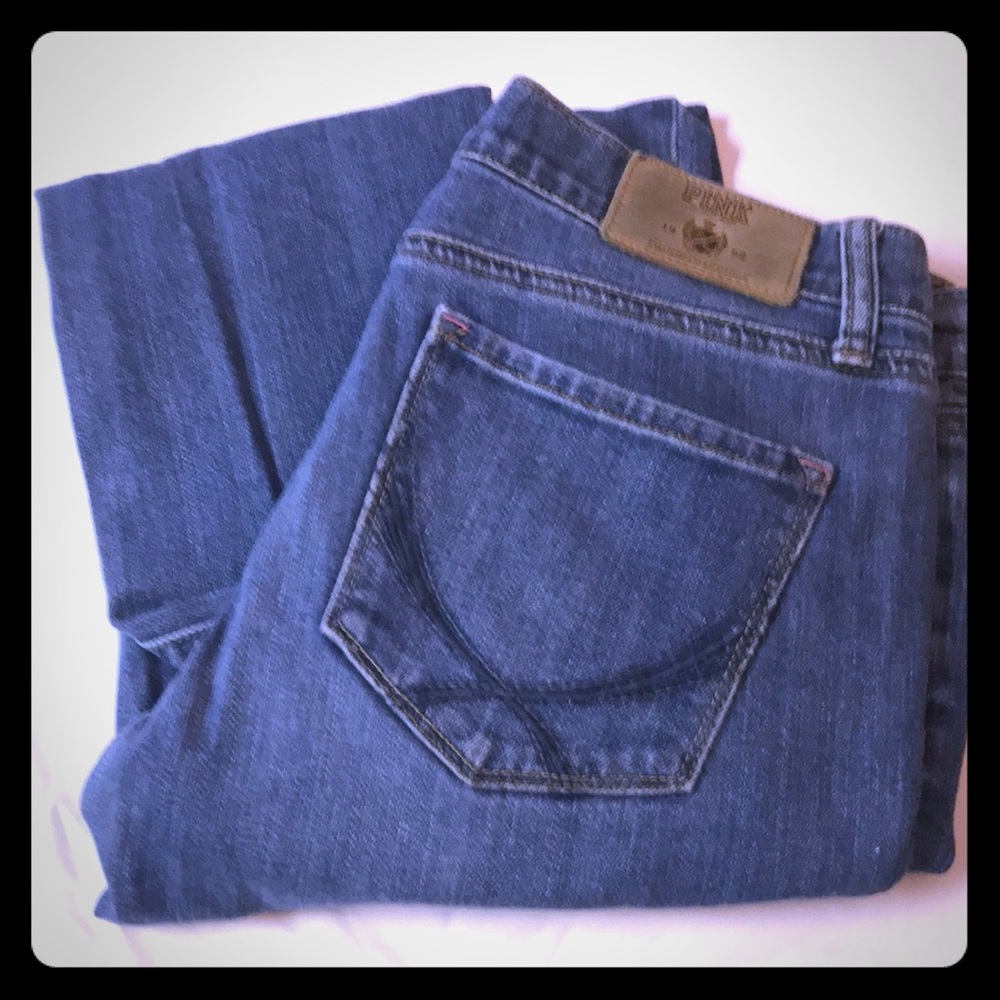 RARE PINK jeans - size 6L in perfect condition!